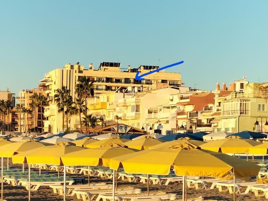 Apartamento 1ª Linea Playa Garaje Piscinas Terraza Torremolinos Exteriör bild