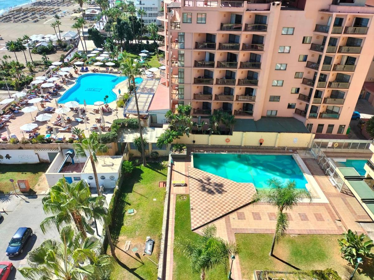Apartamento 1ª Linea Playa Garaje Piscinas Terraza Torremolinos Exteriör bild
