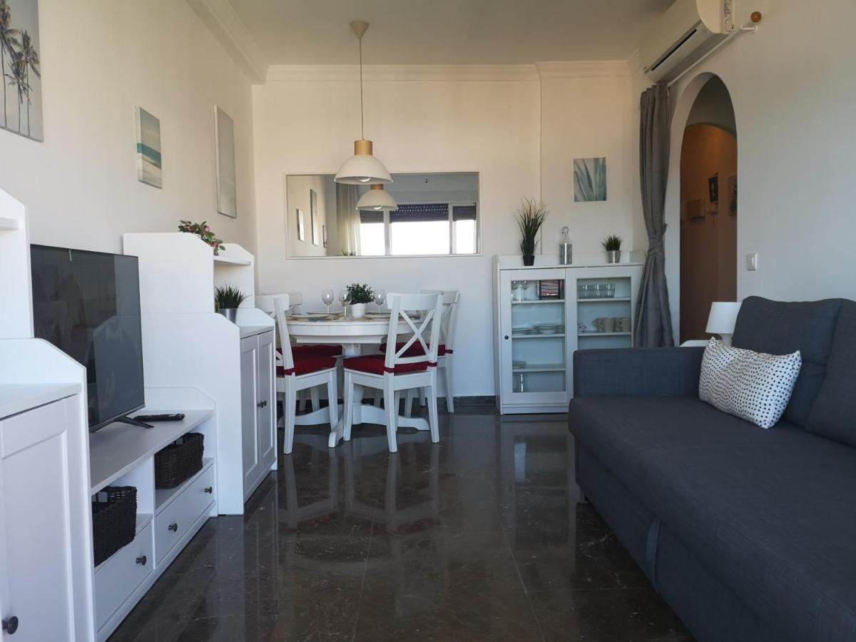 Apartamento 1ª Linea Playa Garaje Piscinas Terraza Torremolinos Exteriör bild
