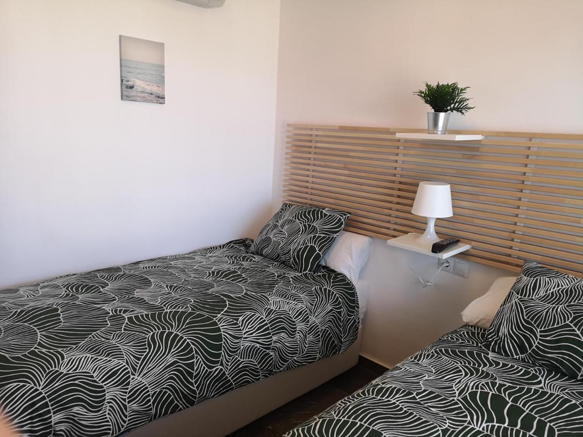 Apartamento 1ª Linea Playa Garaje Piscinas Terraza Torremolinos Exteriör bild